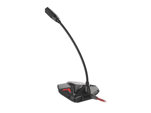 Genesis Gaming mikrofon Radium 100 USB 2.0, sort og rød