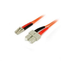 StarTech.com 3 m 50/125 multiläges Duplex-fiberpatchkabel LC - SC, 3 m