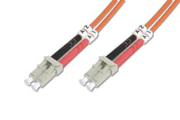 Digitus Patch Cord FO, duplex, LC till LC MM OM2 50/125 µ, 1 m