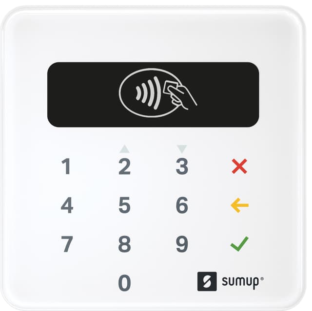 SumUp Air trådlös kortterminal