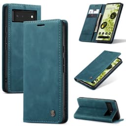 CaseMe Smart FlipCase Google Pixel 6  - Blå