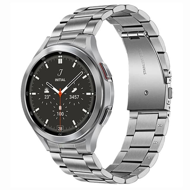 Armbånd RSF Stål No-Gap Samsung Galaxy Watch 4 (44mm) - Sølv