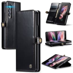 CaseMe mobilplånbok 3-kort Samsung Galaxy Z Fold 3  - Svart