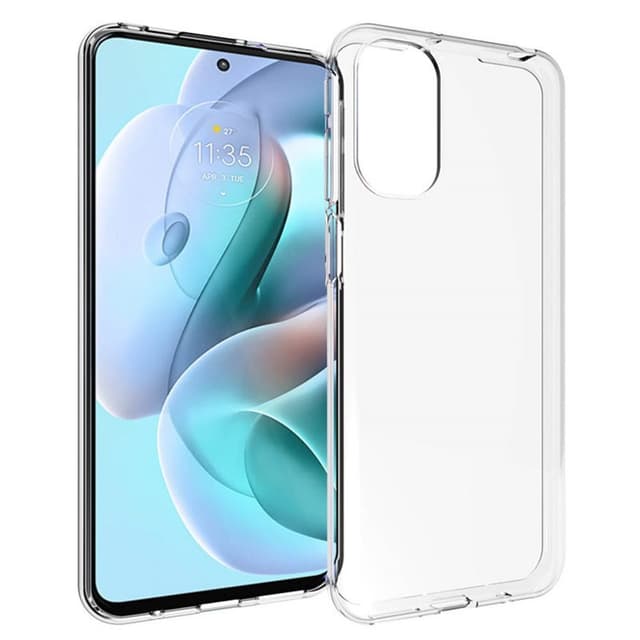 Silikonikotelo läpinäkyvä Motorola Moto G41