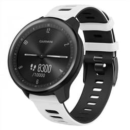 Twin Sport Rannekoru Garmin Vivomove Sport - Valkoinen/musta