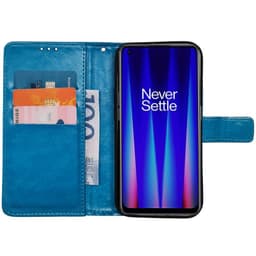 Wallet cover 3-kort OnePlus Nord CE 2 5G - Lyseblå
