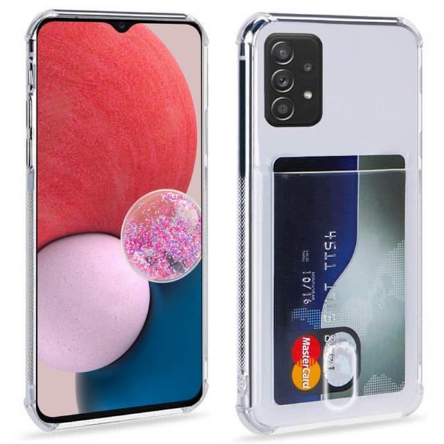 Silikonikotelo ja kolikkopaikka Samsung Galaxy A13 4G