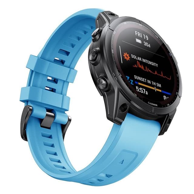 Sport armbånd Garmin Fenix 7X - Lyseblå