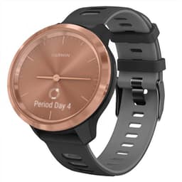 Twin Sport Armbånd Garmin Vivomove 3S - Sort/grå