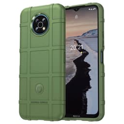 Rugged Shield skal Nokia G10 - Grön