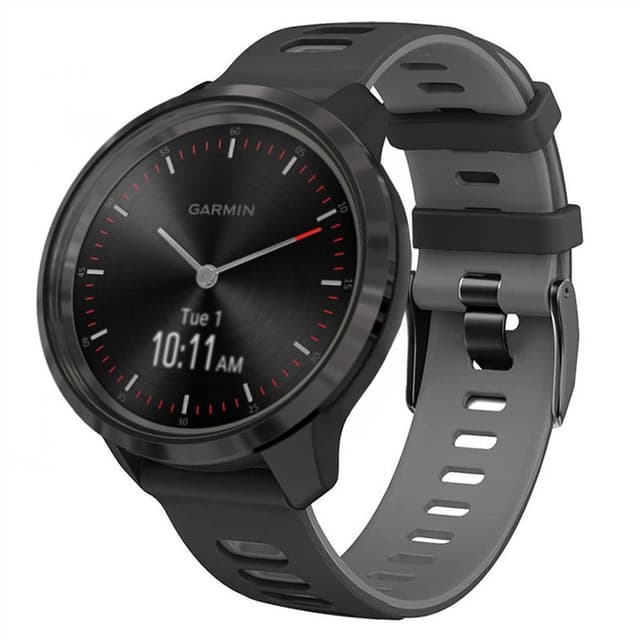 Twin Sport Armband Garmin Vivomove 3 - Svart/Grå