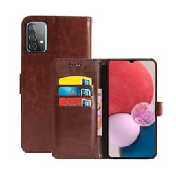 Lompakkokotelo 3-kortti Samsung Galaxy A13 4G - Ruskea