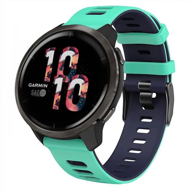 Twin Sport Armbånd Garmin Venu 2 - Mint/Blå
