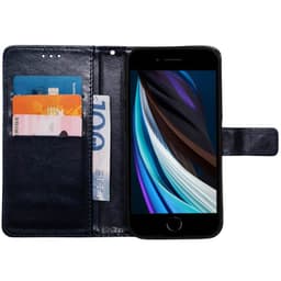 Mobil lommebok 3-kort Apple iPhone SE 2022 - Mørkeblå