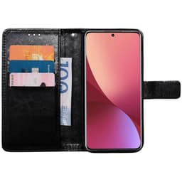 Mobil lommebok 3-kort Xiaomi 12 - Sort