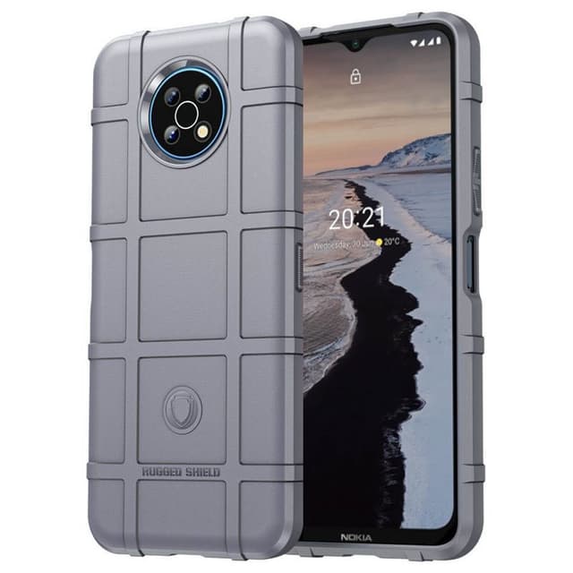 Rugged Shield skal Nokia G10 - Grå