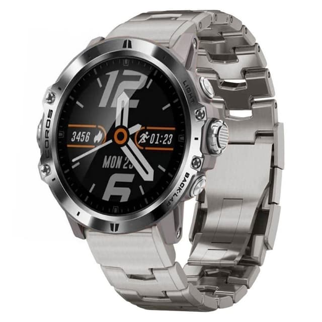 Armbånd titanium Coros Vertix - Sølv