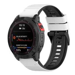 Twin RIB Rannekoru Garmin Fenix 7 - Valkoinen/musta