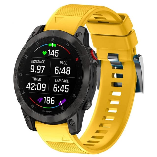 Sport Rannekoru Garmin Epix 2 - Keltainen