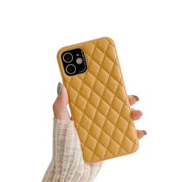 Rhombus cover Apple iPhone 12 - Gul