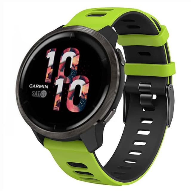 Twin Sport Armbånd Garmin Venu 2 - Kalk/sort