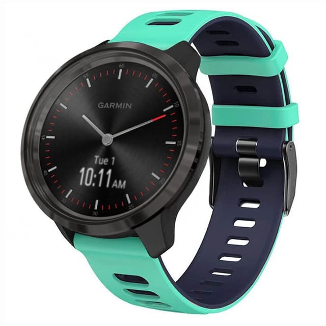 Twin Sport Rannekoru Garmin Vivomove 3 - Minttu/Sininen