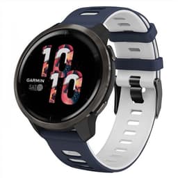 Twin Sport armbånd Garmin Venu 2 - Blå/hvit