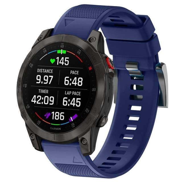 Sport Rannekoru Garmin Epix 2 - Tsininen