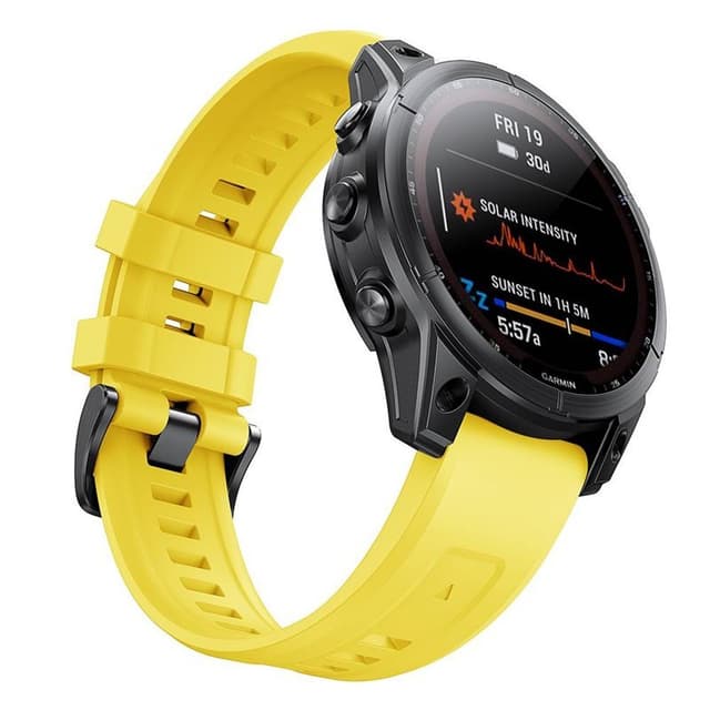 Sport Rannekoru Garmin Fenix 7S - keltainen