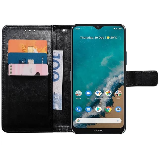 Mobilplånbok 3-kort Nokia G50 - Svart