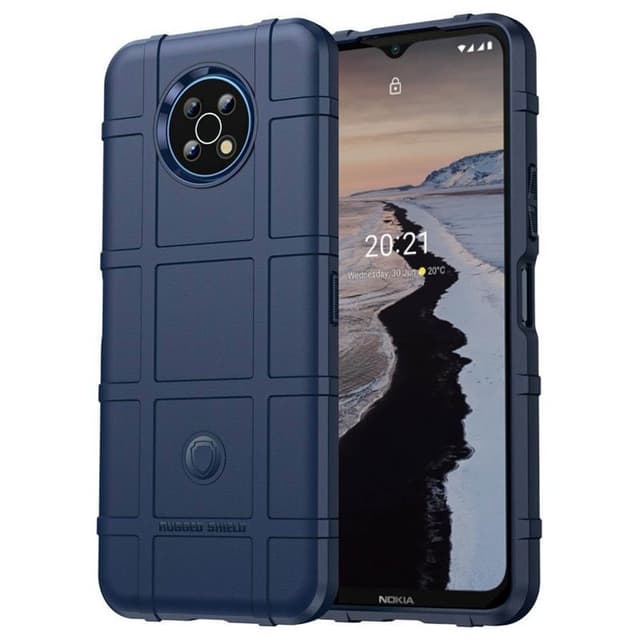 Rugged Shield skal Nokia G10 - Blå