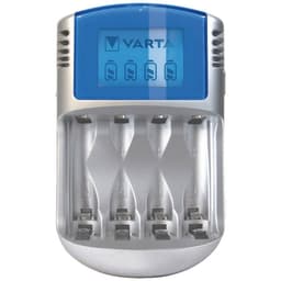 Varta LCD Charger 12V&USB Oplader til runde celler NiMH
