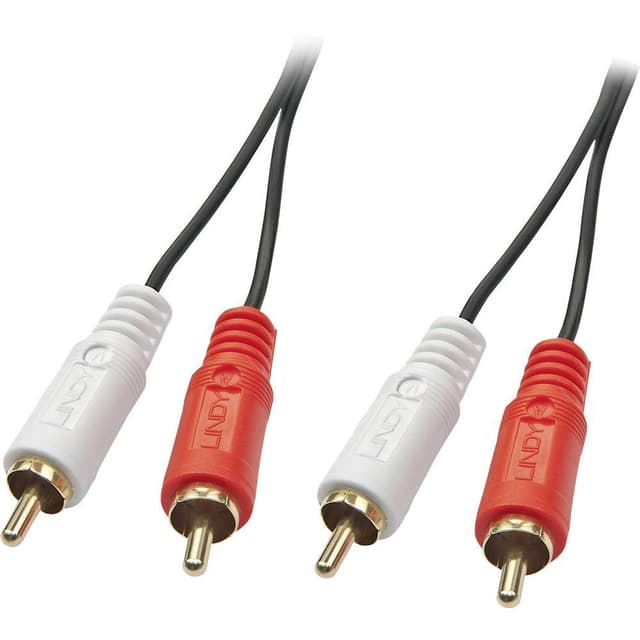 LINDY RCA Audio Anslutningskabel [2x RCA-hane - 2x