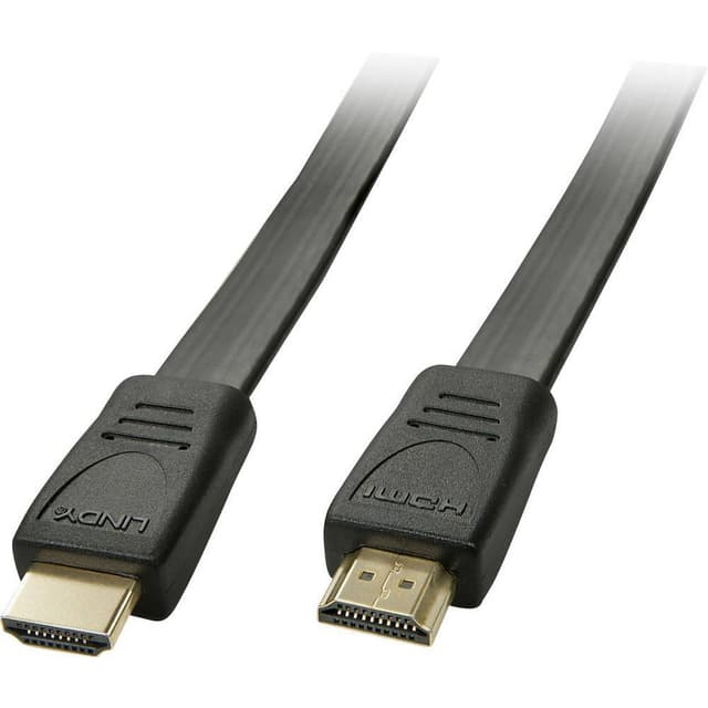 LINDY HDMI Cable 3.00 m 36998  Black [1x HDMI plug - 1x