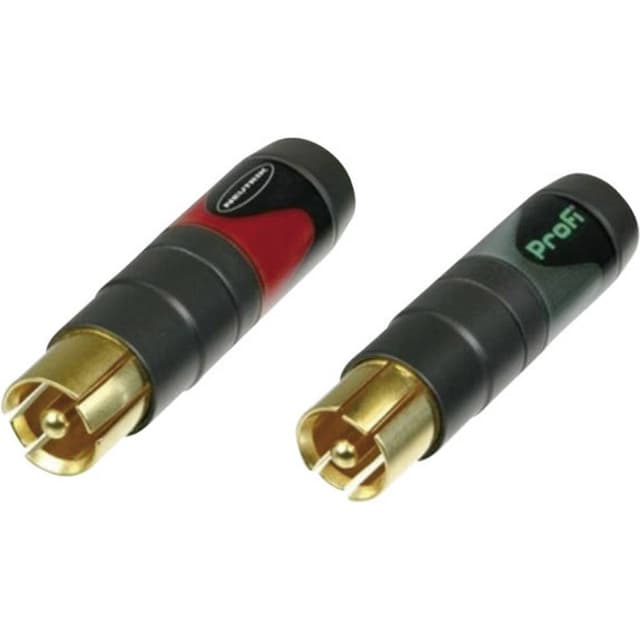 Neutrik NF2CB2 NF2CB2 RCA-kontakter Kontakt hane rak