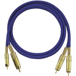 Phono Audio Tilslutningskabel [2x Cinch-stik - 2x