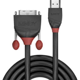 LINDY HDMI / DVI Anslutningskabel 5.00 m 36274 Svart