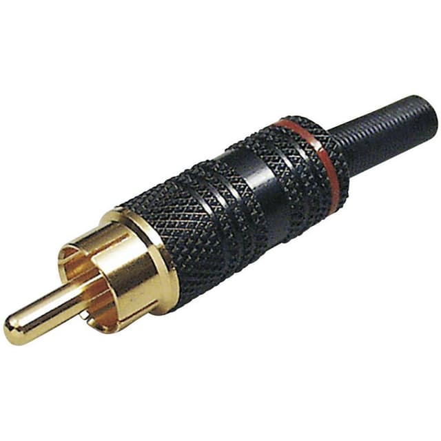 BKL Electronic 0101010 RCA-kontakter Kontakt hane rak