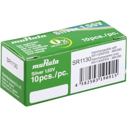 Murata SR1130-PBWW Knappcell 389 Silveroxid 85 mAh 1.55