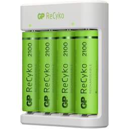 GP Batteries GPRCKCHE411571 Batteriladdare NiMH inkl.