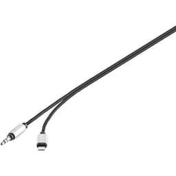 Renkforce USB / Teleplugg Audio Anslutningskabel [1x