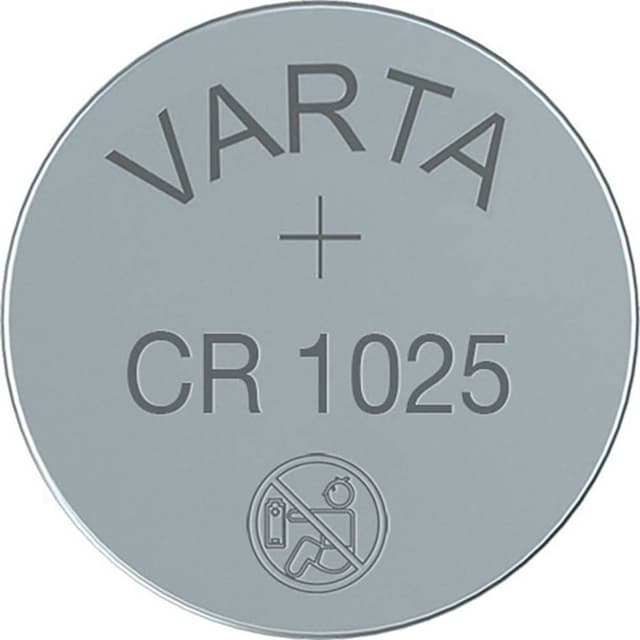 Varta LITHIUM Coin CR1025 Bli 1 Knappcell CR1025 Litium