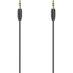 Hama Audio 3,5mm til 3,5mm gullbelagt kabel 0,5m