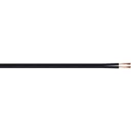 Kash 70I112 Flätad kabel LiY-Z 2 x 1.50 mm² Svart 30 m