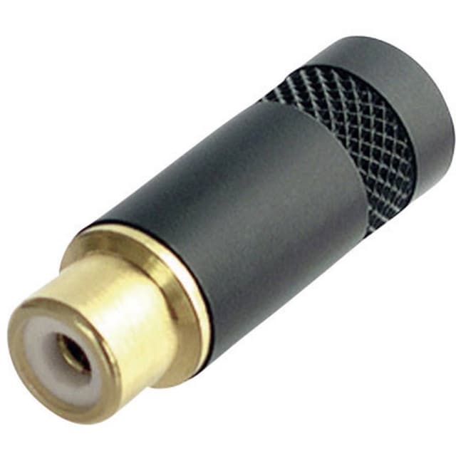 Neutrik NYS372-P-BG NYS372-P-BG RCA-kontakter Hona rak