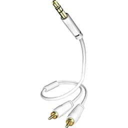 Inakustik RCA / Teleplugg Audio Anslutningskabel [2x