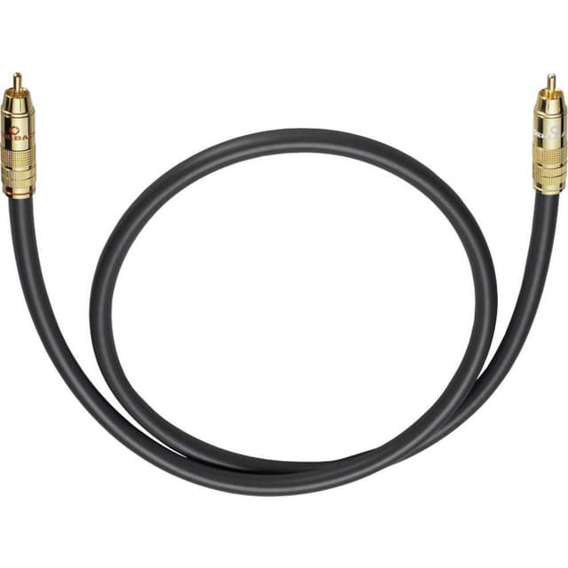 Phono Audio Tilslutningskabel [1x Cinch-stik - 1x