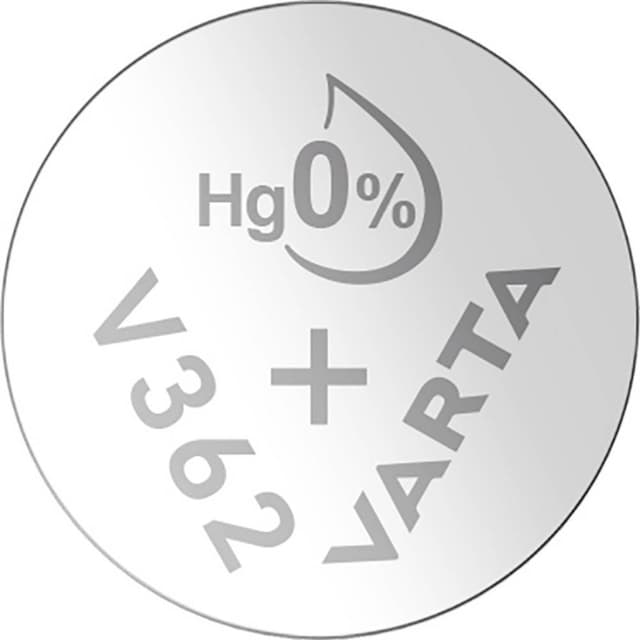 362 Knapcellebatteri Sølvoxid 1.55 V 21 mAh