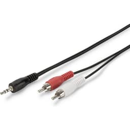 Digitus Audio Adapterk. 3.5mm - 2xRCA 2.