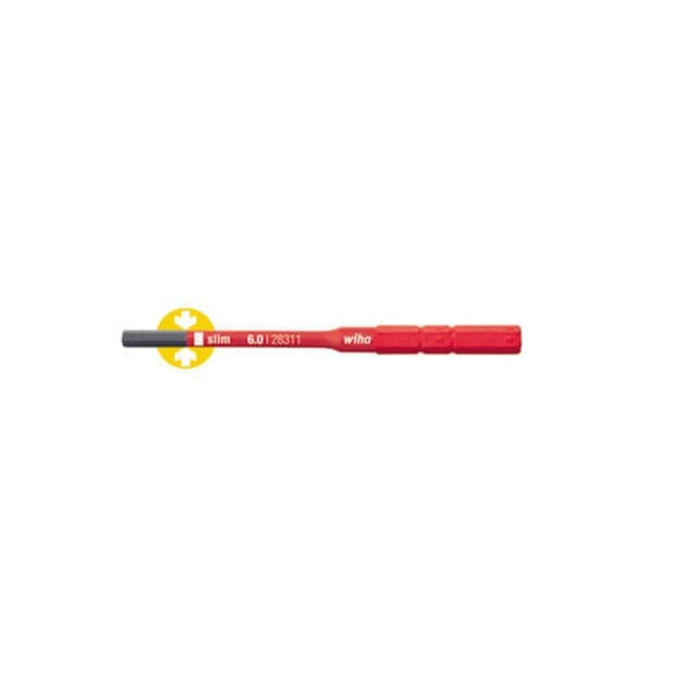VDE Inner-sexkantig Utbytbar blad Wiha 2.5 mm 75 mm